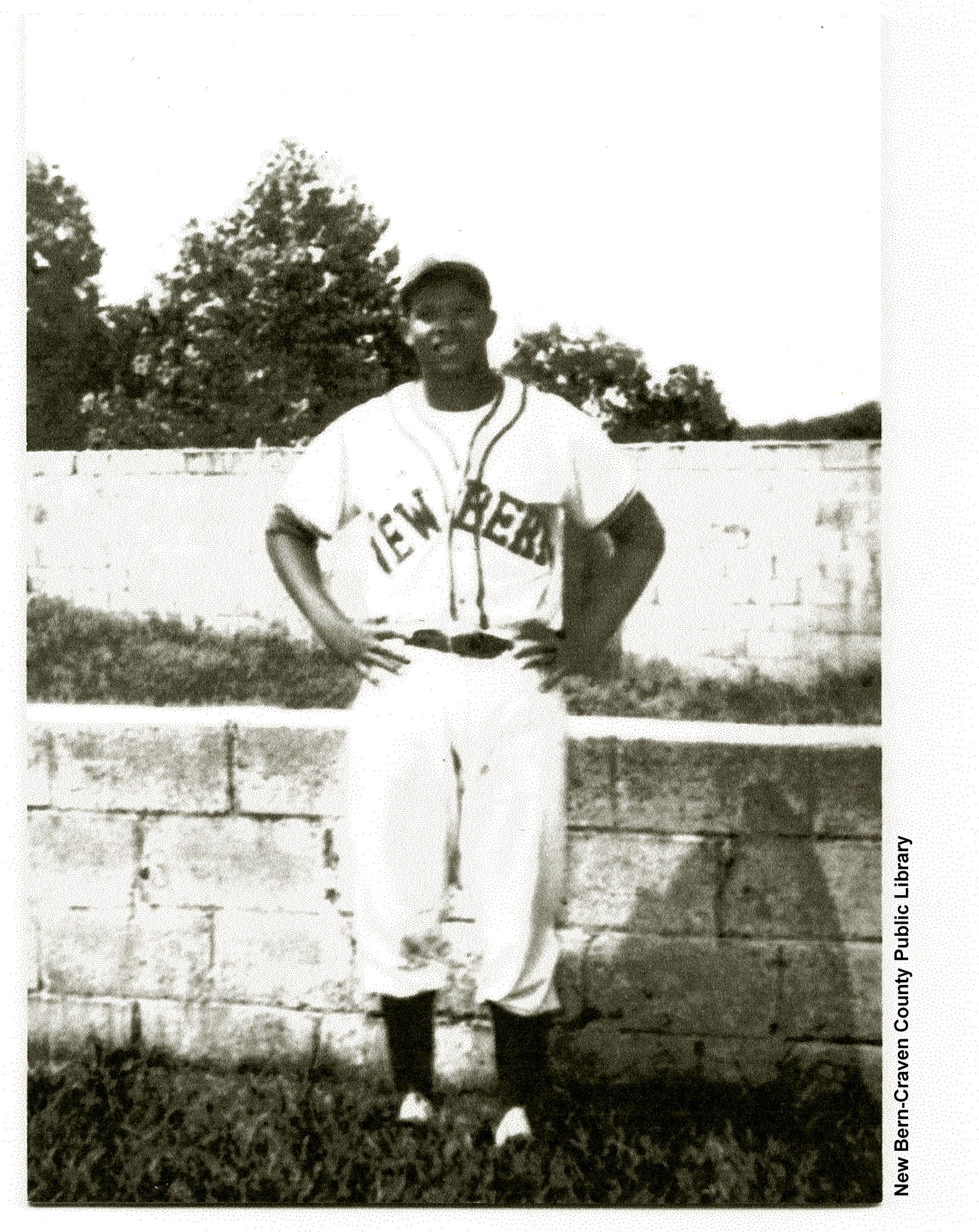 Stanley White in baseball uniform